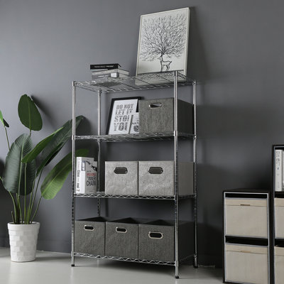 Jennnifer Steel Height -Adjustable Shelving Unit
