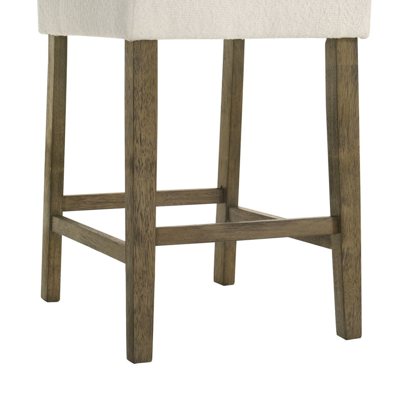 Tabouret de bar à hauteur de comptoir en bois Faune, Putty Brown, 3, Tabouret de comptoir (siège d'une hauteur de 26 p