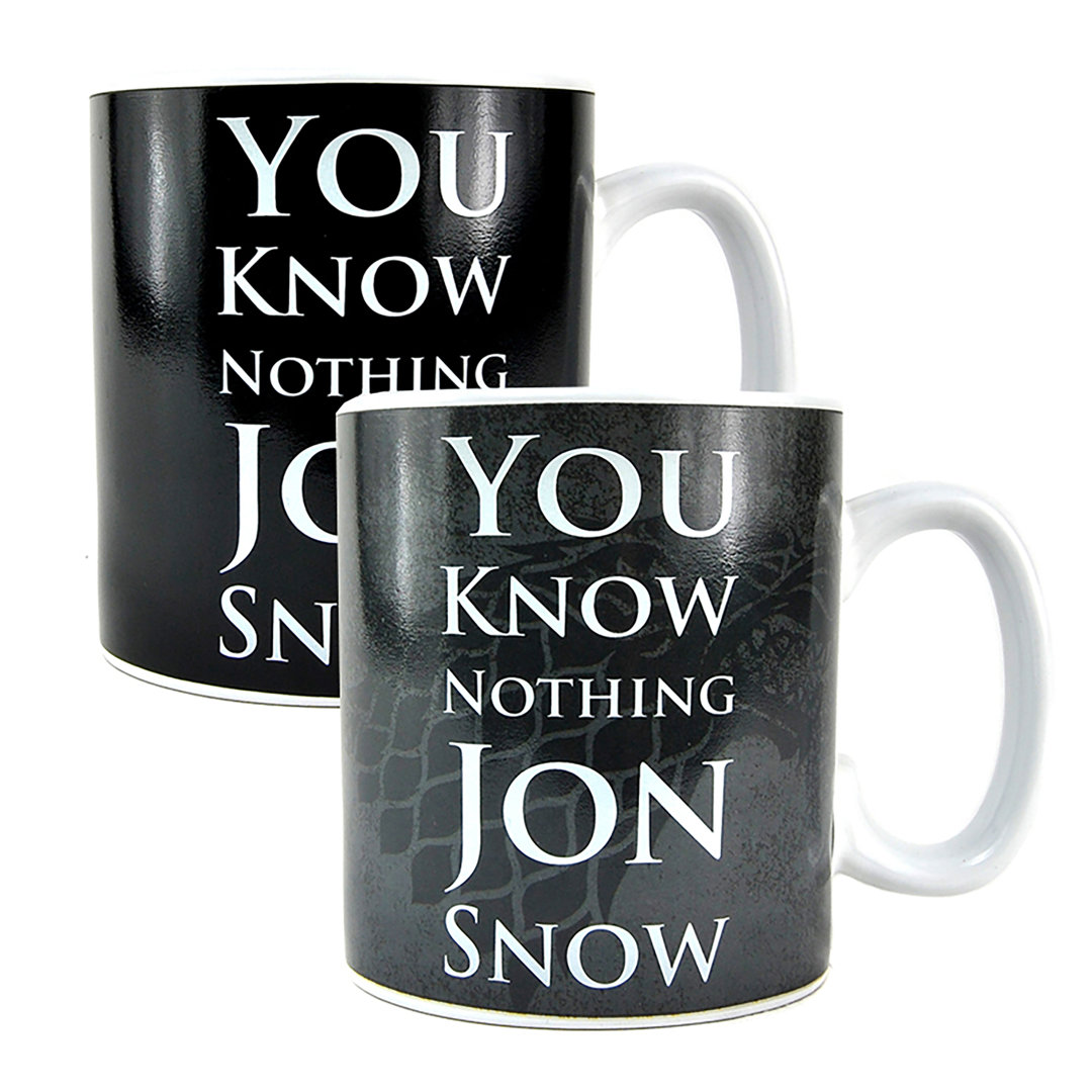 Becher mit Wärmewechsel (400 ml) - Game Of Thrones (Jon Snow)