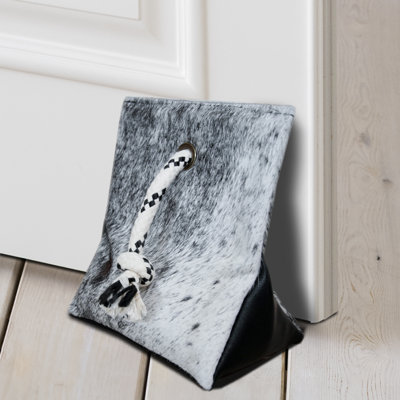 Cowhide Door Stopper