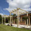 2.7m x 2.4m Solid Wood Pergola