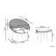 Laurie 2 Seater Rattan Conversation Set