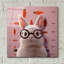 «Epic Art» par Lucia Heffernan, art mural en verre acrylique 12 po x 12 po