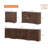 Laziza 3-In-1 Large Farmhouse Wood Entertainment Center With Drawers And Cabinet-498734497