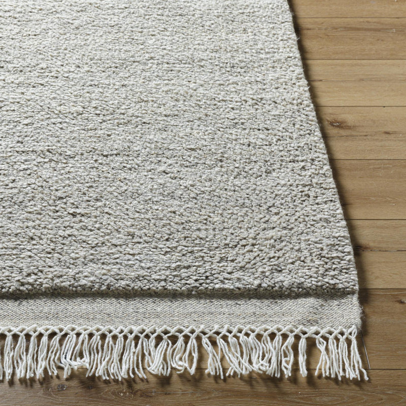 Mabel Hand Tufted Wool Area Rug, Rectangle 8' x 10'