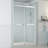 Rivage Double-Bypass Sliding Frameless Shower Door