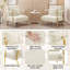color Upholstered Armchair-124637681