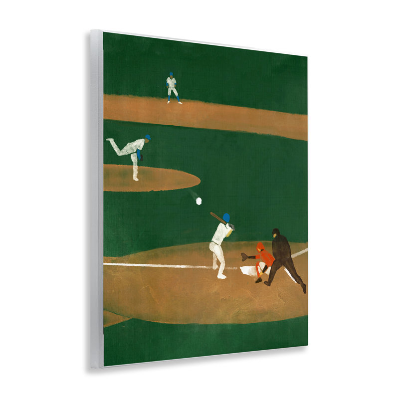 «Baseball Joueurs View» par Daphne Polselli