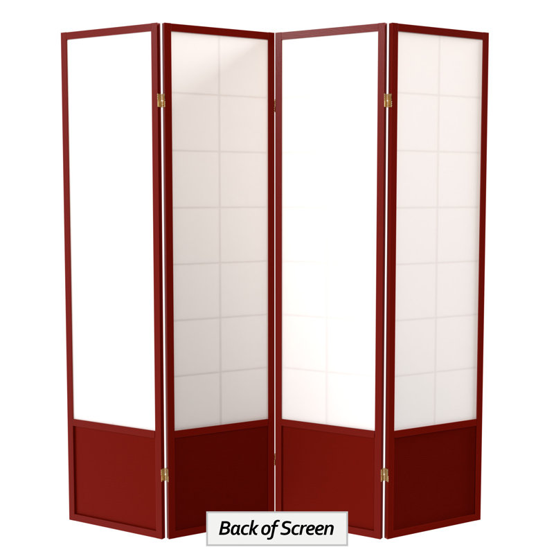 Cloison pliante Camille, Bois de rose, 4