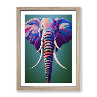 Splendid Elephant - Framed Print