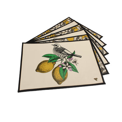 Mockingbird & Lemons Placemat (Set Of 6)