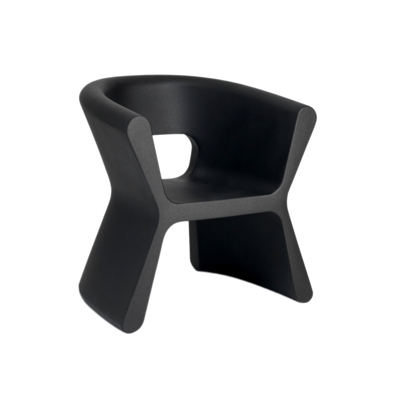 Chaise de patio Pal, Noir