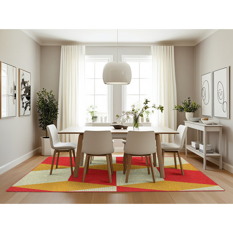 Ranney Geometric Indoor Rug, Rectangle 7' x 10'