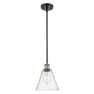 Luminaire suspendu conique à 1 lumière Gratia
