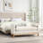 Rhile Boucle Upholstered Bench-1677386703