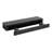 Wooden Ribbed Two-Piece Shelf Set