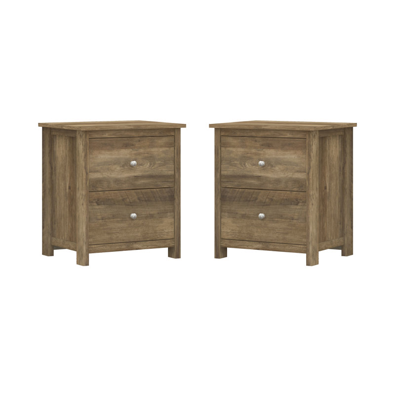 Isenbert 2 Pieces Bedroom Set, Graphite Gray