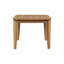 Table basse d'extérieur en bois d'acacia