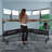Foundry Bench 80" x 80" Extra Wide Height Adjustable L-Shaped Corner Standing Desk w/ USB & USBC Charging Ports.