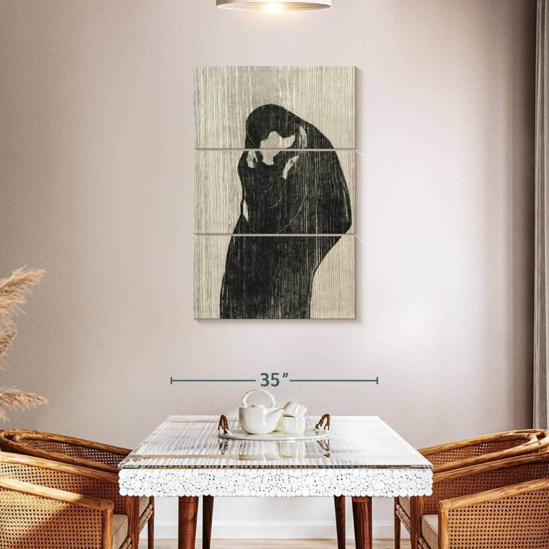 Hardie The Kiss IV 1902, H 45 po x l 28 po