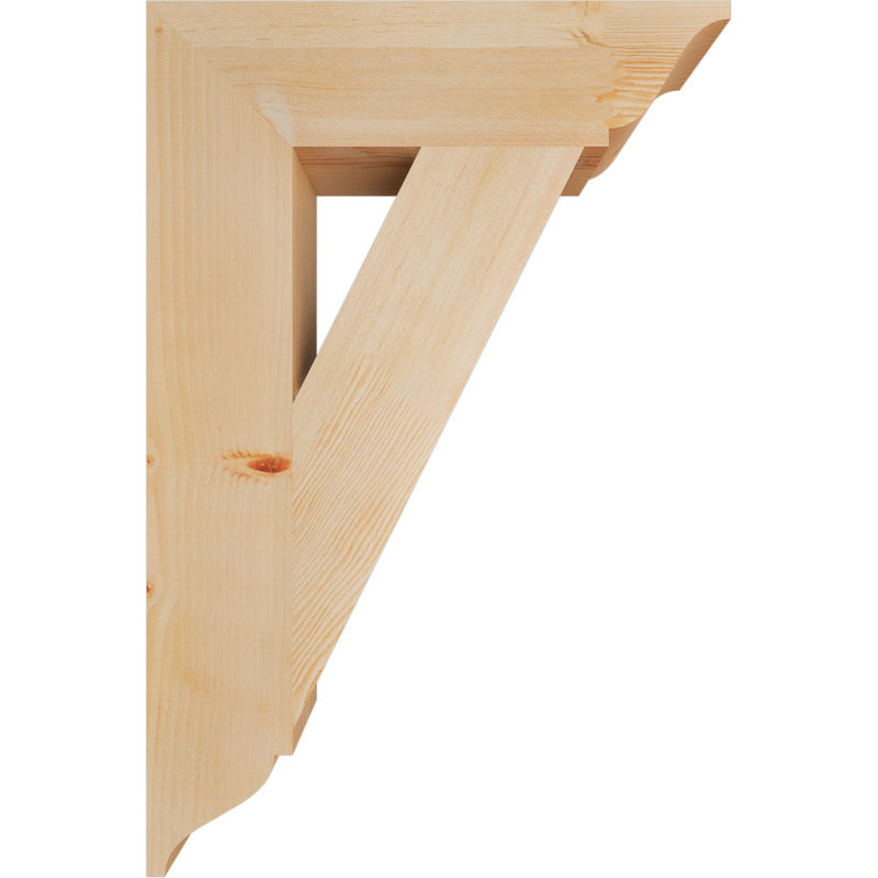 Support traditionnel, H 36 po x l 5,5 po x P 24 po, Douglas (lisse)