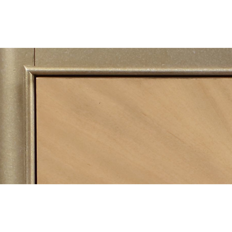 Armoire console en chêne naturel Dodie