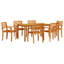 6 - Person Wood Patio Dining Set with-1773588941-1773588940