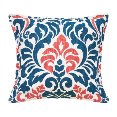 Christopher Mallard and Hibiscus Pillow