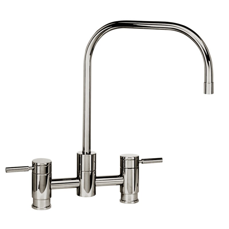 Fulton Bridge Faucet, Distressed Antique Pewter