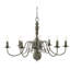 Asher 8 - Light Candle Style Chandelier