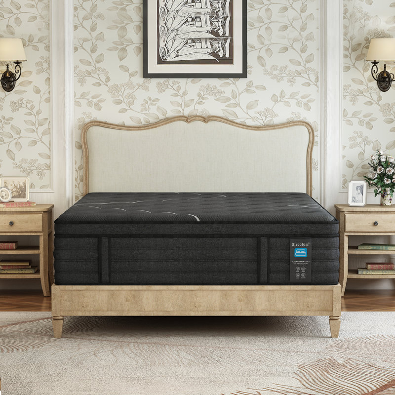 14.2-Inch Firm To Extra Firm Hybrid Mattress With Form Enhanced,  Back Support & Cooling Comfort, King
