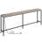 78.7" Narrow Console Table with Power Outlet Behind Couch for Entryway-1571218744