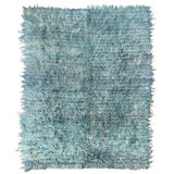 Overdyed One-of-a-Kind 6'7" X 8'8" Area Rug