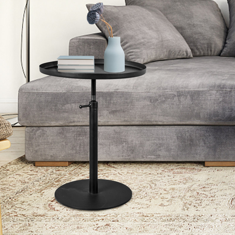 Table de bout en métal Tray