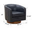 Chaise pivotante Tessa-494916134