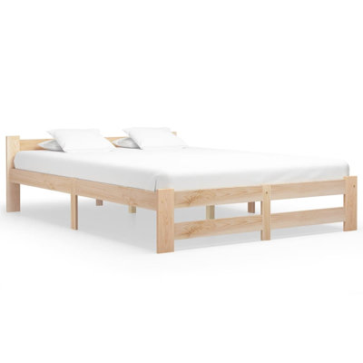 Berna Solid Wood Bed