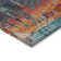 Machine Washable Indoor/Outdoor Xhevrie Teal Rug