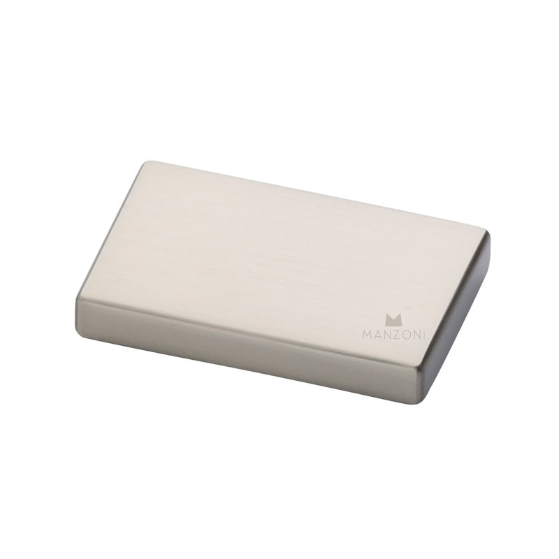 Bar Knob, Satin Nickel