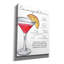  «Cosmopolitan Recipe» par Susan Ball, art mural sur toile, 26 po x 34 po-1730700978