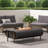 Rectangular 50,000Btu Fire Pit - Dark Gray Iron Outdoor Enjoyment Producer Pit, 50000 For Ambiance