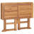 Bruto Foldable Wooden Dining Table-391364523