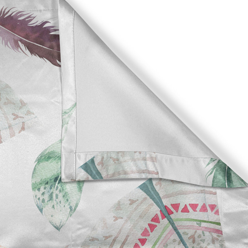 Semi Sheer Curtain Pair