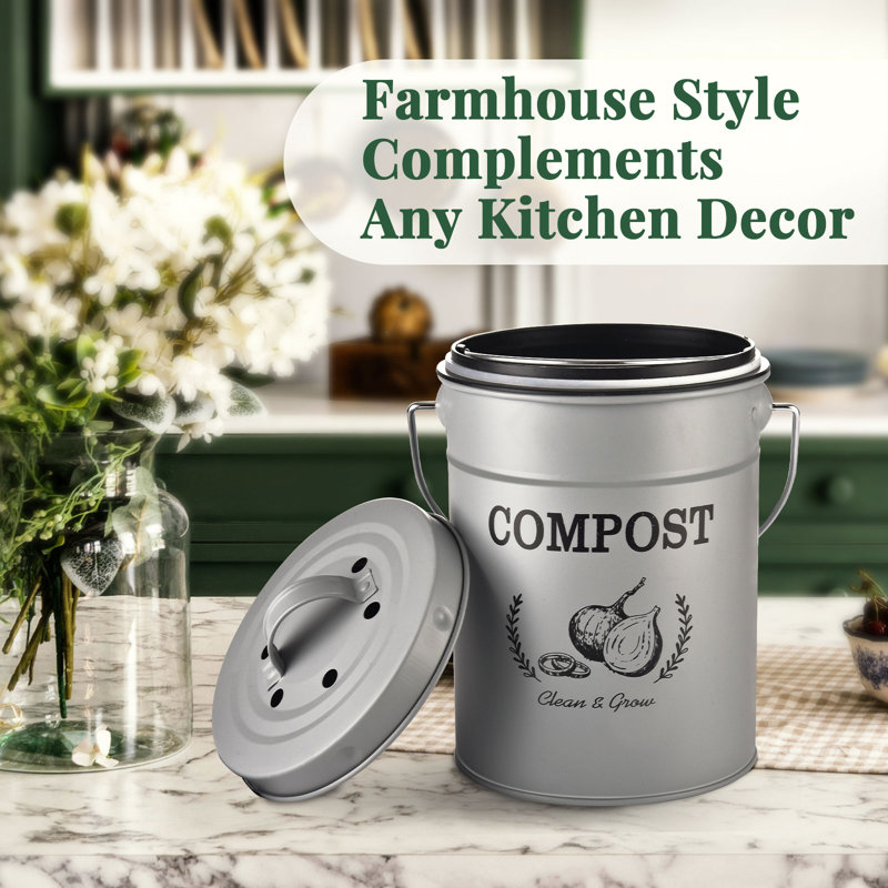 ARC Decorative Bin, Gray