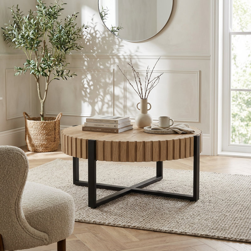 Table basse à tambour Modern