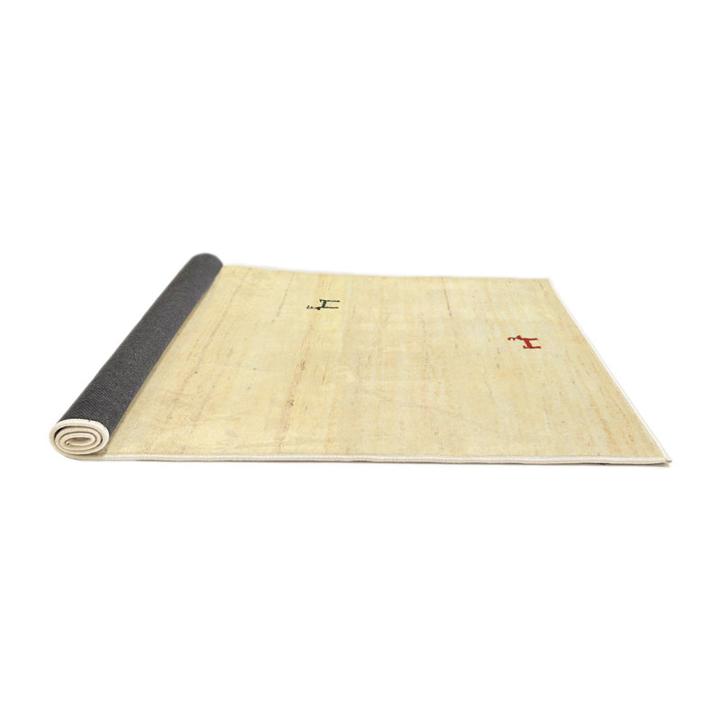 Surface beige contemporaine tapis, Rond 4 pi