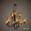 Lustre classique/traditionnel 9 lumières ombrée Constantine