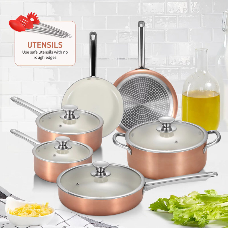 13 - Piece Carbon Steel Cookware Set