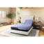 Grand matelas avec housse respirante et ressorts 1,5 po, matelas en mousse, grand, pour une nuit de détente