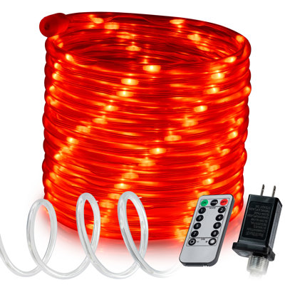 50ft 8-Mode Waterproof LED Rope Light