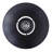 1-Light Black Finish Semi-Flush Mount Light